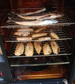 Bradley Digital Smoker 6-Rack / Elektro Räucherofen -Grillen Im Freien 13237 Bradley Smoker Fisch