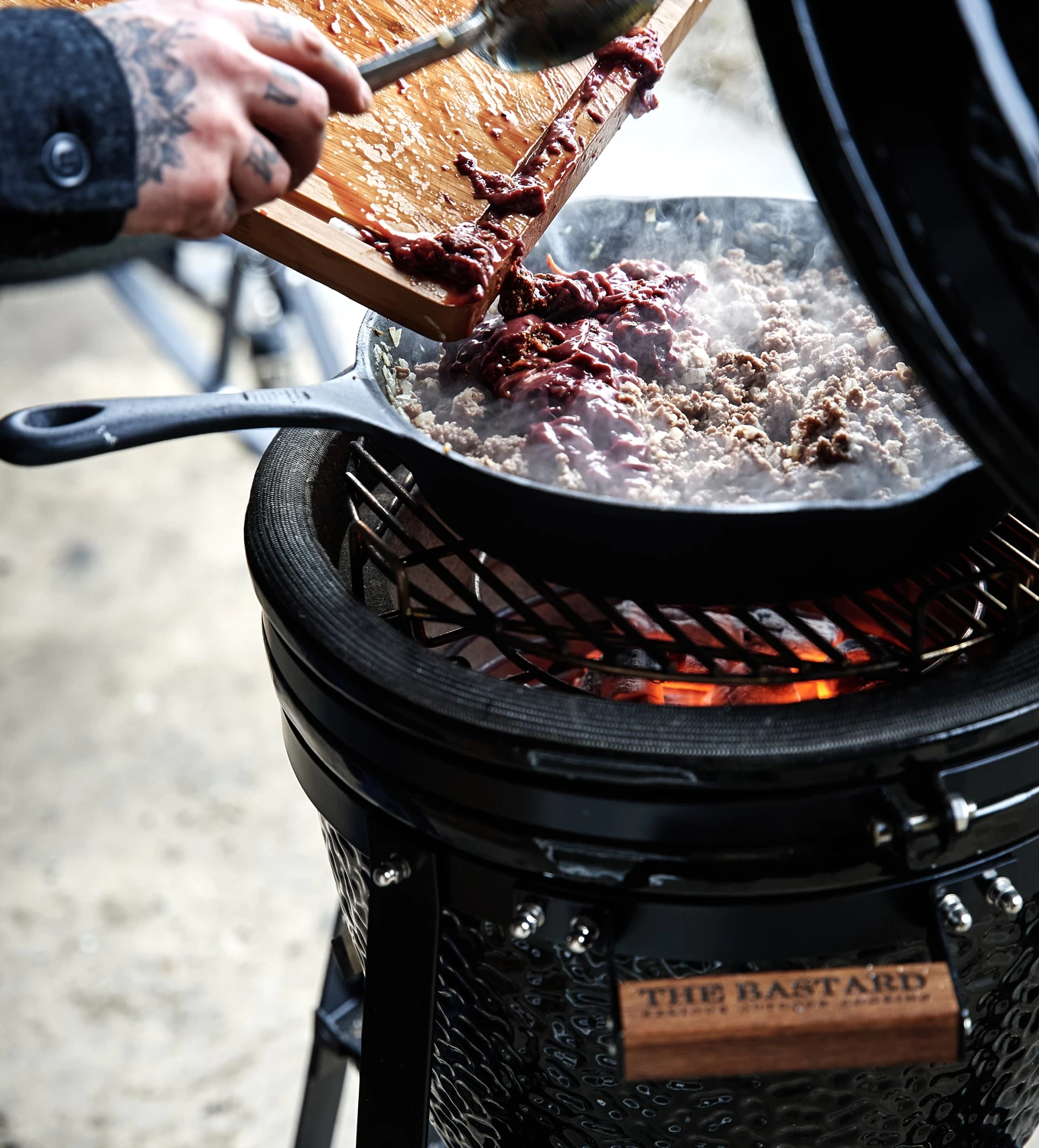 The Bastard Frypan / Gusseisenpanne Medium Ø 20 Cm 3 The Bastard Frypan / Gusseisenpanne Medium Ø 20 Cm