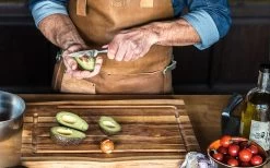 Big Green Egg Messerset 8 Big Green Egg Messerset -Grillen Im Freien Big Green Egg Gemuesemesser Avocado