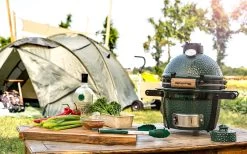 Big Green Egg Mini Keramikgrill Starter - Paket -Grillen Im Freien Big Green Egg Mini Tischgrill