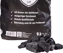 Big Green Egg Holzkohle Wildfire 9 Kg - Apfelbaum
