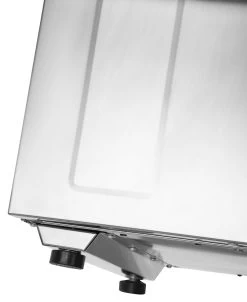 Borniak BBQ Smoker Digital BBDST-70 Edelstahl - Version 1.4 Mit Timer -Grillen Im Freien Borniak Raeucherofen 70 Standfuesse