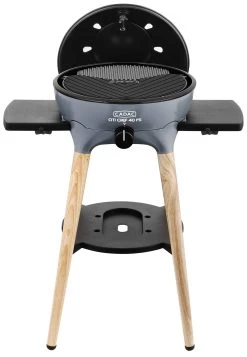 CADAC Gasgrill Citi Chef 40 FS BBQ / Dome Steel Grey, 30 Mbar 12 CADAC Gasgrill Citi Chef 40 FS BBQ / Dome Steel Grey, 30 Mbar -Grillen Im Freien CADAC Citi Chef 40 FS Steel Grey Deckel offen