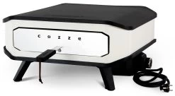 COZZE Pizzaofen Elektrisch 42,5 Cm (17") - Inkl. Pizzastein & Hitzeschild -Grillen Im Freien Cozze Elektro Pizzaofen 17 Zoll Hitzeschild