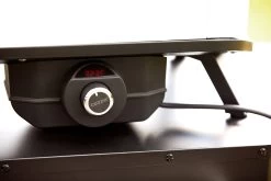 COZZE Pizzaofen Elektrisch 42,5 Cm (17") - Inkl. Pizzastein & Hitzeschild -Grillen Im Freien Cozze Elektro Pizzaofen Temperaturregelung 1