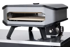 COZZE Pizzaofen Gas 34 Cm (13") Mit Thermometer - Inkl. Pizzastein -Grillen Im Freien Cozze Gas Pizzaofen Thermometer 13 Zoll