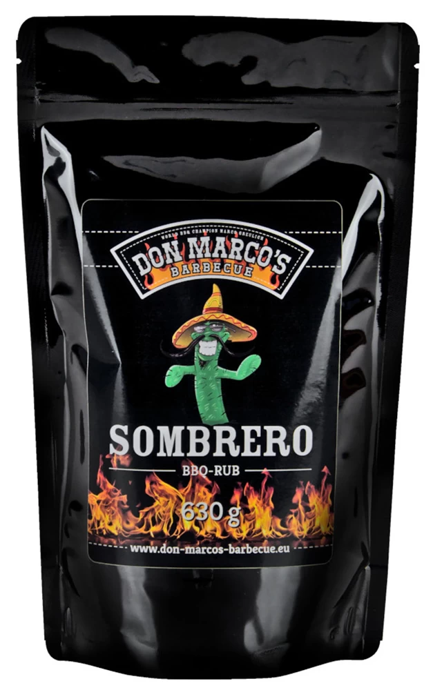 Don Marco`s Dry Rub Sombrero 630g Beutel 3 Don Marco`s Dry Rub Sombrero 630g Beutel