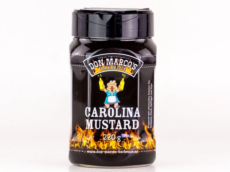 Don Marcos Carolina Mustard BBQ Rub 220g Dose 3 Don Marcos Carolina Mustard BBQ Rub 220g Dose