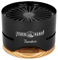 Grillen Im Freien -Grillen Im Freien Feuerhand Tamber Tischgrill Schwarz offen