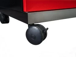 Grillfürst G510G 5-Brenner Gasgrill Mit Hochtemperaturbrenner Und Gusseisen Rosten - Feuerwehr Edition -Grillen Im Freien G510G FW Feuerwehrgrill Foto freigestellt 05