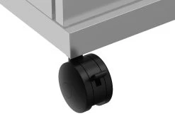 Grillfürst G521G 5-Brenner Edelstahl-Gasgrill Borussia Dortmund Edition Mit Hochtemperaturbrenner, Heckbrenner Und Gusseisen Rosten -Grillen Im Freien G521 BVB Rollen Dortmund Grill Edelstahl