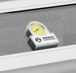 Grillfürst G521G 5-Brenner Edelstahl-Gasgrill Borussia Dortmund Edition Mit Hochtemperaturbrenner, Heckbrenner Und Gusseisen Rosten -Grillen Im Freien Grillfuerst BVB Logo Deckel Edelstahl G521