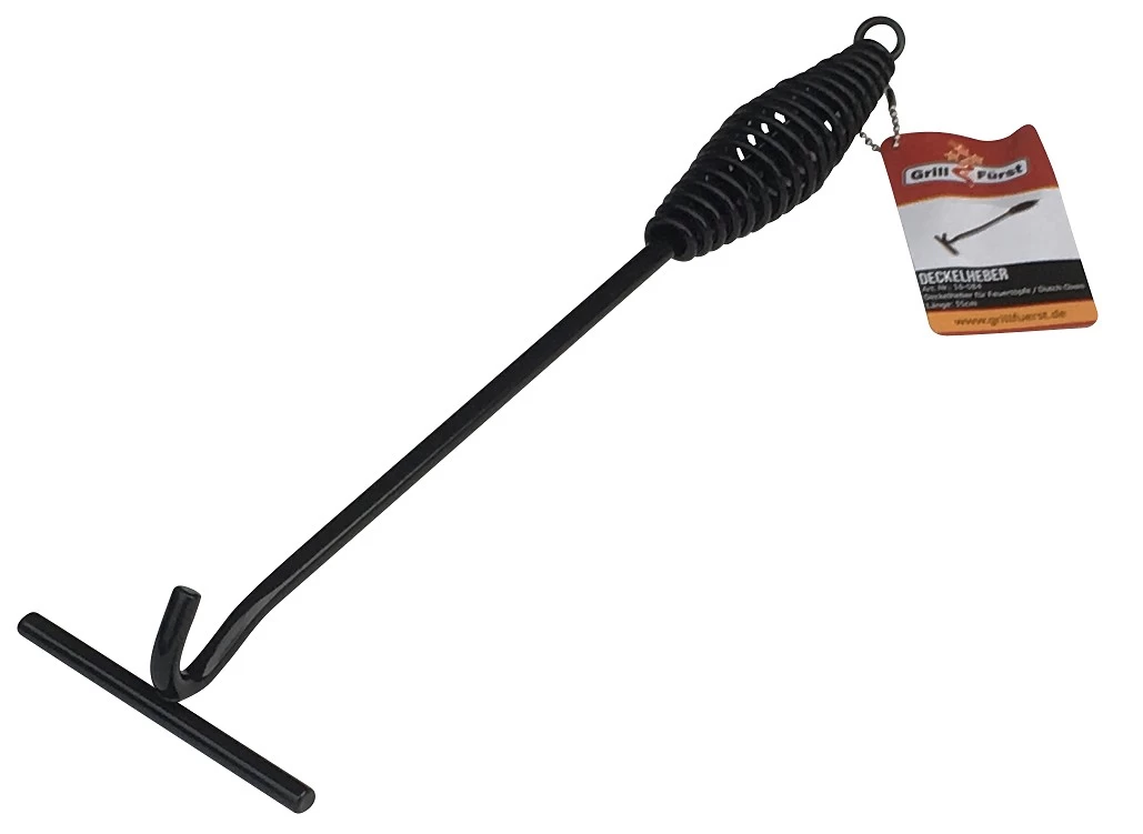 Grillfürst Dutch Oven Set BBQ Edition DO20 - X-DEAL Inkl. Tragetasche / Aufbewahrungstasche, Gusseisen Pflege, Ringreiniger, Deckelheber Und Bambus-Kochlöffel 8 Grillfürst Dutch Oven Set BBQ Edition DO20 - X-DEAL Inkl. Tragetasche / Aufbewahrungstasche, Gusseisen Pflege, Ringreiniger, Deckelheber Und Bambus-Kochlöffel – Bild 6