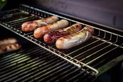 Grillfürst G520G 5-Brenner Gasgrill - Eintracht Frankfurt Edition - Gusseisenroste - X-DEAL Inkl. Zubehörpaket -Grillen Im Freien Grillfuerst Gasgrill G520E Bratwurst Warmhalterost