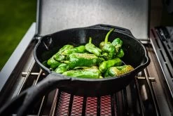 Grillfürst G510G 5-Brenner Gasgrill Mit Hochtemperaturbrenner Und Gusseisen Rosten - Feuerwehr Edition -Grillen Im Freien Grillfuerst Gasgrill Pimentos de Padron