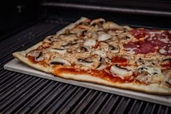 Grillfürst Pizzastein Eckig 40 X 30 Cm Mit Pizzablech -Grillen Im Freien Grillfuerst Pizzastein 40 30 1
