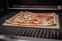 Grillfürst Pizzastein Eckig 40 X 30 Cm Mit Pizzablech -Grillen Im Freien Grillfuerst Pizzastein Gasgrill 1