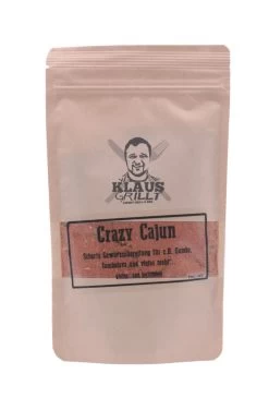 Crazy Cajun Gewürzmischung 200 G Beutel By Klaus Grillt
