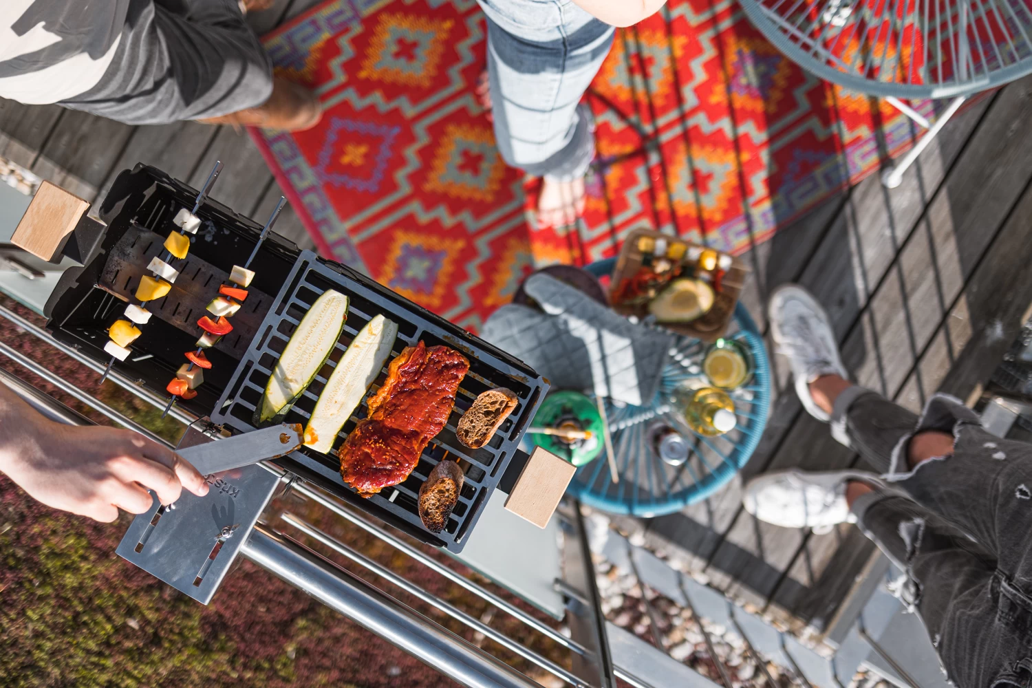 Knister Gasgrill - Ausziehbarer Kompaktgrill 14 Knister Gasgrill - Ausziehbarer Kompaktgrill – Bild 12