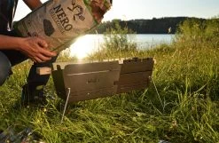 Knister Grill Original - Ausziehbarer Holzkohle Kompaktgrill 41 Knister Grill Original - Ausziehbarer Holzkohle Kompaktgrill -Grillen Im Freien Knister Grill Holzkohle befuellen