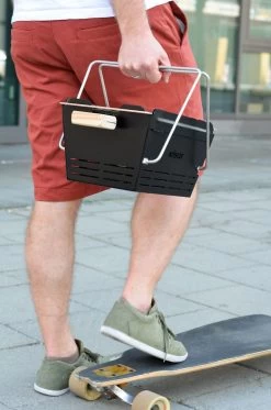 Knister Grill Original - Ausziehbarer Holzkohle Kompaktgrill 36 Knister Grill Original - Ausziehbarer Holzkohle Kompaktgrill -Grillen Im Freien Knister Grill leichter Transport unterwegs