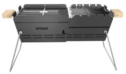 Knister Grill Original - Ausziehbarer Holzkohle Kompaktgrill 24 Knister Grill Original - Ausziehbarer Holzkohle Kompaktgrill -Grillen Im Freien Knister Kompaktgrill Holzkohlegrill