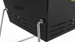 Knister Grill Small - Holzkohle Kompaktgrill -Grillen Im Freien Knister Small Beine Henkel am Grill