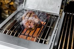 Grillfürst G620E 6-Brenner Gasgrill - 1. FC Köln Edition - Edelstahlroste -Grillen Im Freien Koeln Grill Infrarotbrenner Sizzle Zone Steak Brenner