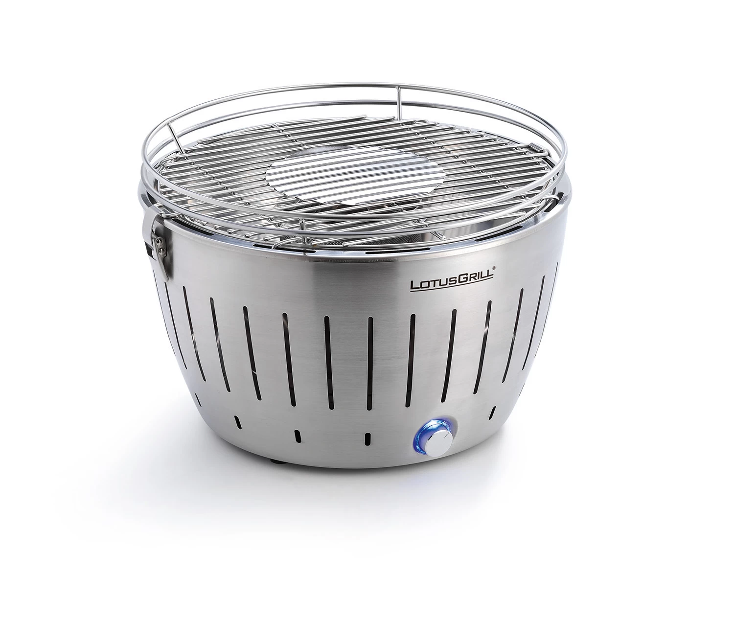 LotusGrill Classic - Holzkohle Tischgrill - Metallicsilber Inkl. Tasche 3 LotusGrill Classic - Holzkohle Tischgrill - Metallicsilber Inkl. Tasche