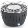 LotusGrill S - Holzkohle Tischgrill - Anthrazitgrau Inkl. Tasche -Grillen Im Freien LotusGrill S Tischgrill Balkongrill AN 280