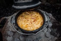 Grillfürst Dutch Oven BBQ Edition DO2 -Grillen Im Freien Makkaroni Auflauf Dutch Oven