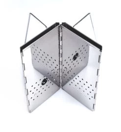 McBrikett Klappkamin / Zusammenklappbarer Anzündkamin -Grillen Im Freien Mc Brikett Klapp Kamin 3