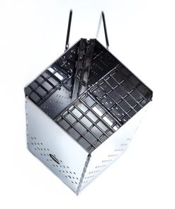 McBrikett Klappkamin / Zusammenklappbarer Anzündkamin -Grillen Im Freien Mc Brikett Klapp Kamin 4