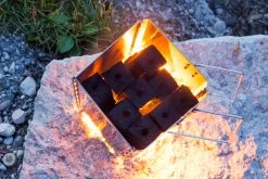 McBrikett Klappkamin / Zusammenklappbarer Anzündkamin -Grillen Im Freien Mc Brikett Klapp Kamin 5