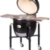 Monolith Grill LeCHEF PRO-Serie 2.0 Schwarz - MIT Gestell Und Seitentischen