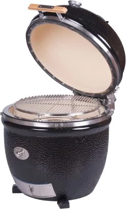 Monolith Grill LeCHEF PRO-Serie 2.0 Schwarz - OHNE Gestell Und Seitentische -Grillen Im Freien Monolith Keramik Grill Le Chef PRO Serie 2 0 121031 black 11