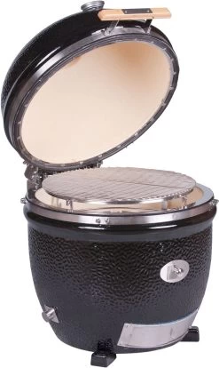 Monolith Grill LeCHEF PRO-Serie 2.0 Schwarz - OHNE Gestell Und Seitentische -Grillen Im Freien Monolith Keramik Grill Le Chef PRO Serie 2 0 121031 black 7