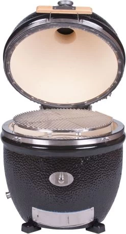 Monolith Grill LeCHEF PRO-Serie 2.0 Schwarz - OHNE Gestell Und Seitentische -Grillen Im Freien Monolith Keramik Grill Le Chef PRO Serie 2 0 121031 black 8