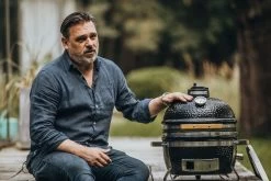 Monolith ICON Black Keramikgrill Tischgrill Inkl. Gestell -Grillen Im Freien Monolith Keramikgrill Icon Campinggrilll