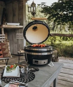 Monolith ICON Black Keramikgrill Tischgrill Inkl. Gestell -Grillen Im Freien Monolith Keramikgrill Icon Tischgrill