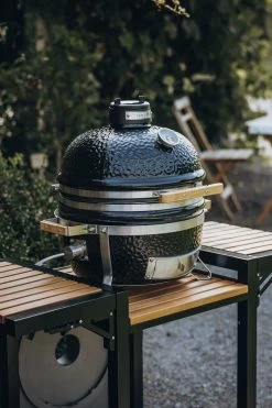 Monolith Trolley Inkl. Seitentische - ICON / Junior -Grillen Im Freien Monolith Trolley Icon Seitenablagen