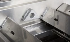 Napoleon Prestige Pro 665-3 Edelstahl Einbaugrill Erdgas - Inkl. Drehspieß - Modell 2023 -Grillen Im Freien Napoelon Prestige Pro Brennerabdeckungen Sear Plates