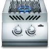 Napoleon 500-Series Einbau Doppel Seitenkocher BI12 - Modell 2023 -Grillen Im Freien Napoleon 500 Series Einbau Doppel Seitenkocher Ringbrenner
