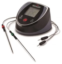 Napoleon Prestige 500 Gasgrill, Schwarz - Mit Safety Glow - X-DEAL Inkl. Grillthermometer, Schneidebrett Und Windschild Für SIZZLE ZONE -Grillen Im Freien Napoleon Bluetooth Grillthermometer 70077