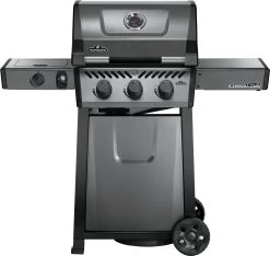 Napoleon Freestyle 365 Gasgrill, Graphit - Mit Seitenbrenner - Modell 2023 - X-DEAL Inkl. Drehspiess