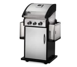 Napoleon Legend 325 Gasgrill - 2 Brenner Mit Seitenbrenner - Inkl. Napoleon Abdeckhaube -Grillen Im Freien Napoleon Legend LD325 Gasgrill Seitentische runtergeklappt 1