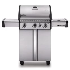 Napoleon Legend 410 Edelstahl Gasgrill - 3 Brenner Mit Seitenbrenner - Inkl. Napoleon Abdeckhaube