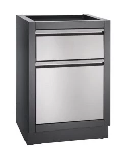 Napoleon Luxus Outdoor Küche Oasis 400 Mit Prestige Pro 825 Edelstahl Einbaugrill Ohne Vordefinierte Arbeitsplatte -Grillen Im Freien Napoleon Outdoor Kueche Oasis Modul Schrank