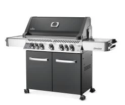 Napoleon Prestige 665 Gasgrill, Charcoal Grau - Mit Safety Glow - Modell 2023