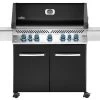 Napoleon Prestige 665 Gasgrill, Schwarz - Mit Safety Glow - Modell 2023 - SMART Deal Inkl. Grillfürst Grill Control -Grillen Im Freien Napoleon Prestige 665 schwarz front